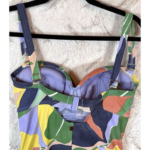 Artesands L’Avana Botticelli Swimsuit Multicolor Size 8 D/DD One Piece Beach - Picture 7 of 16